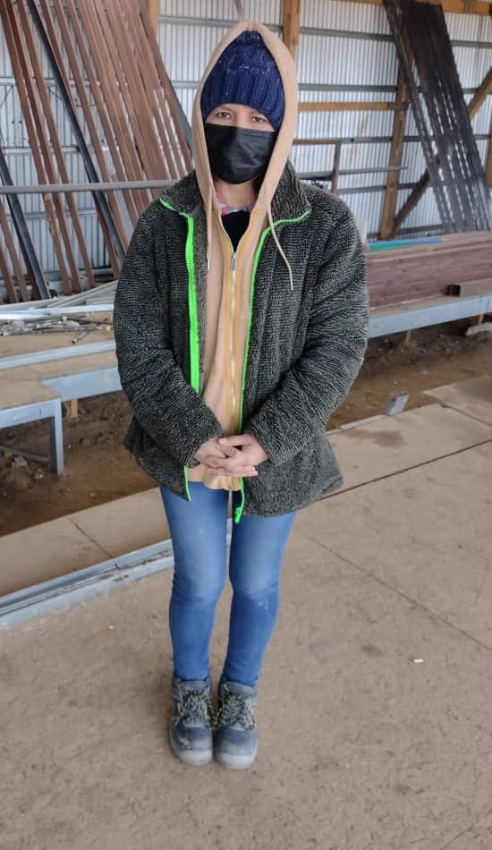 Estudiante de capacitación SENCE en construcción - Alejandra M.